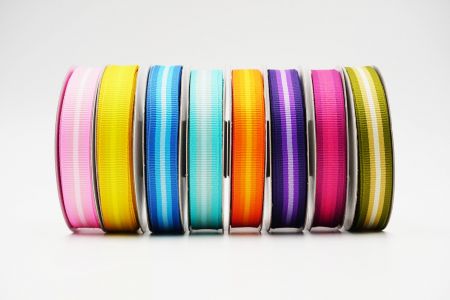 Colorful Striped Weave Ribbon